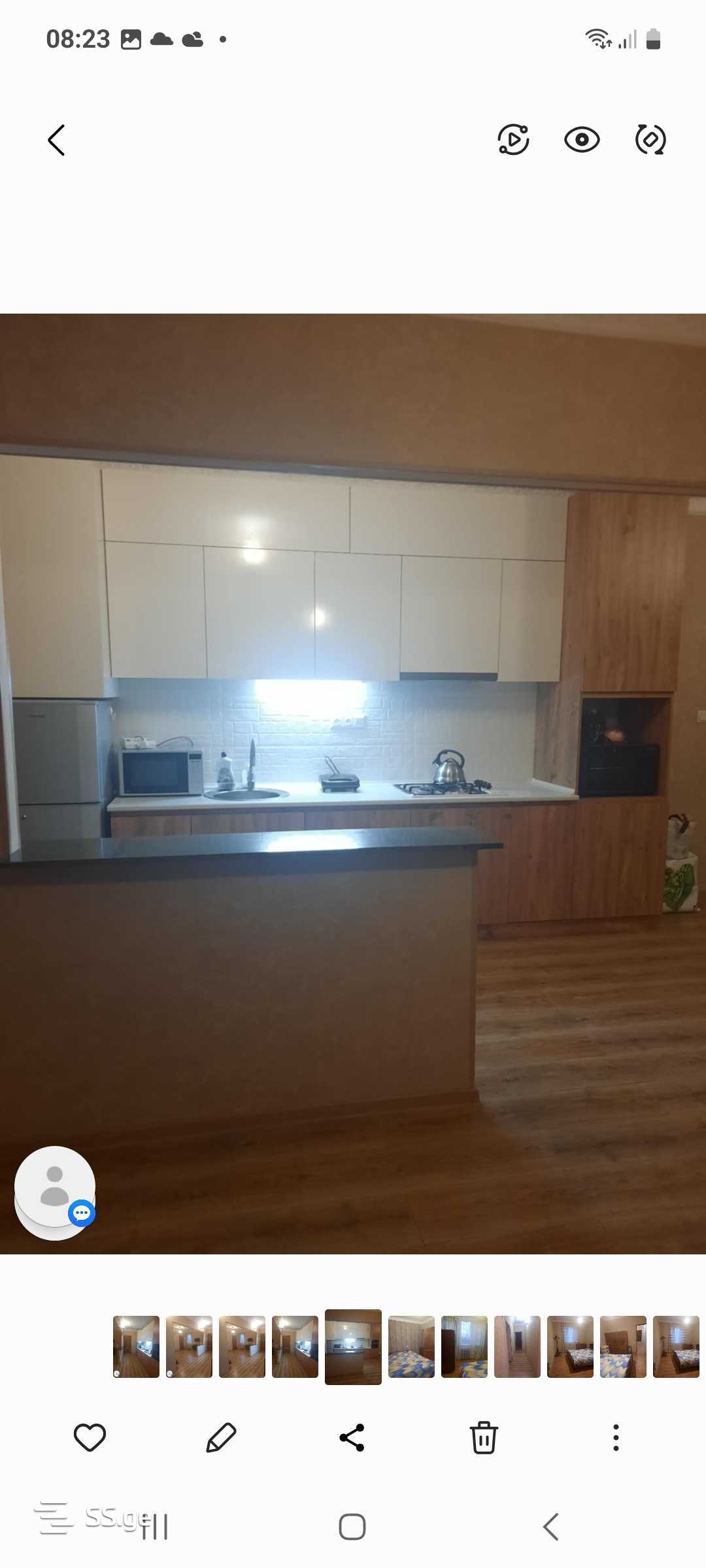 3 Room Flat For Rent. Kutaisi, 3 of 4