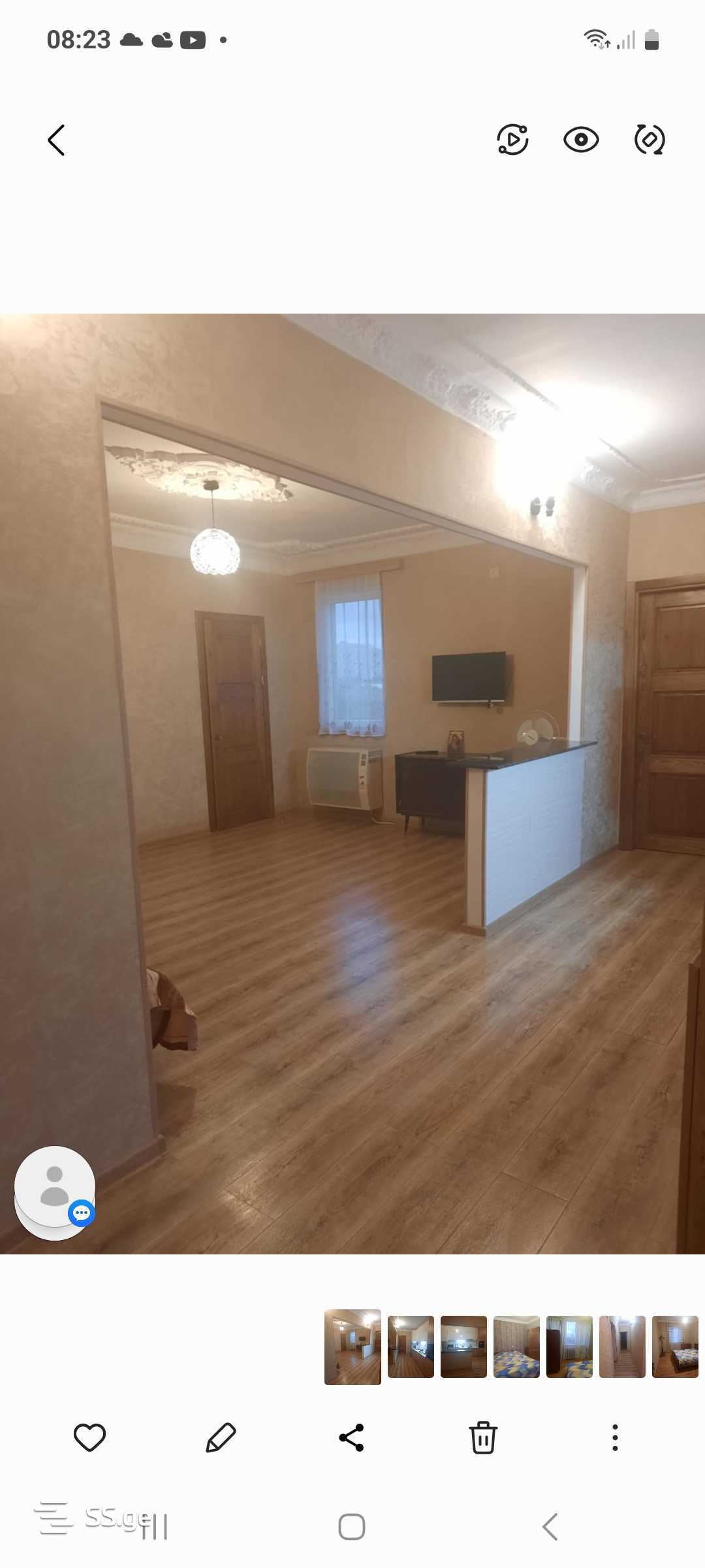 3 Room Flat For Rent. Kutaisi, 2 of 4