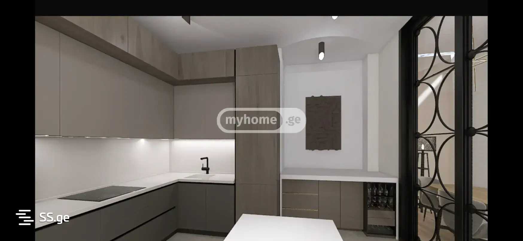 8 Room Private House For Rent. Vake view 5