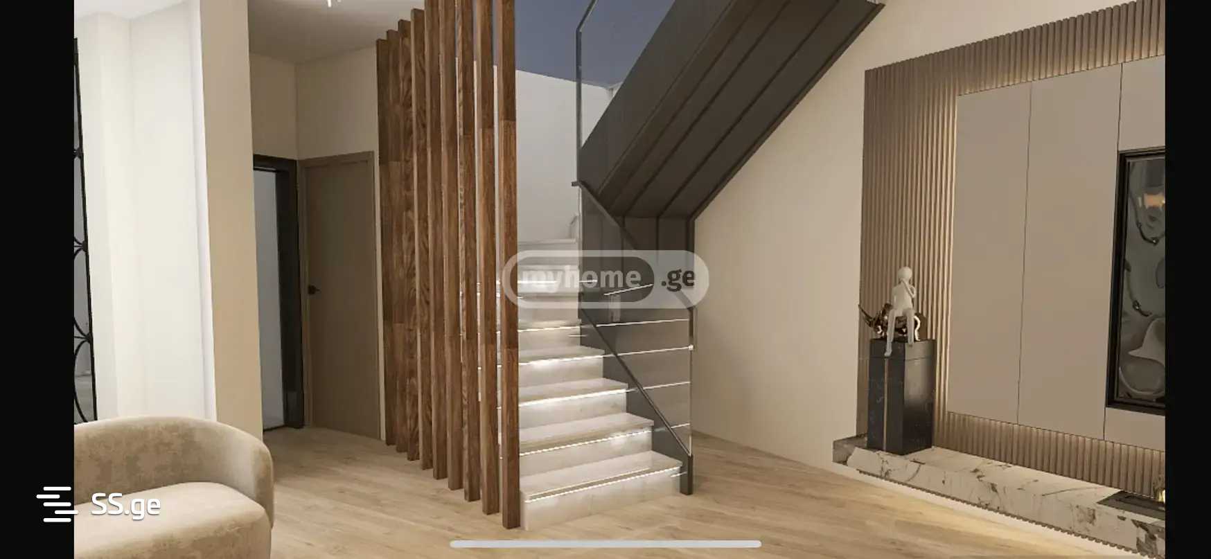 8 Room Private House For Rent. Vake view 8