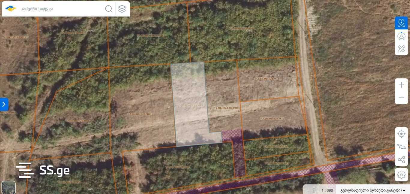 Land For Sale. Akhalsopeli view 2