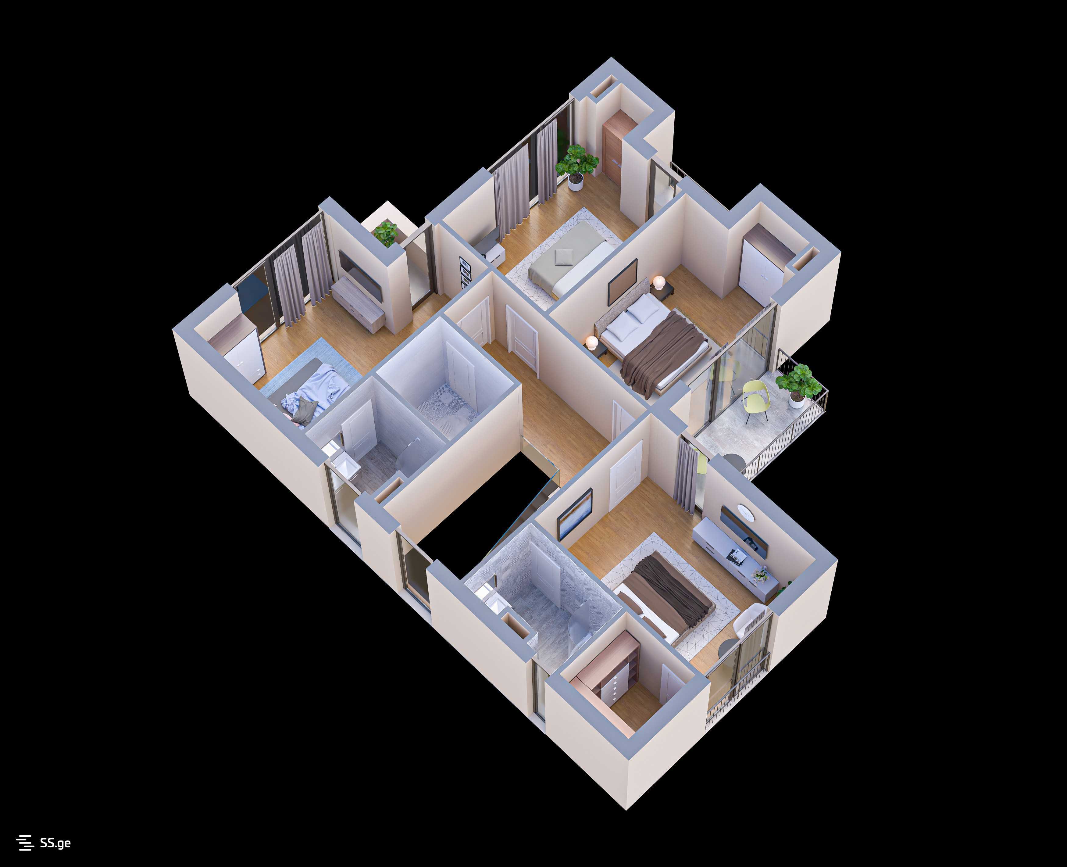 7 Room Private House For Sale view 3