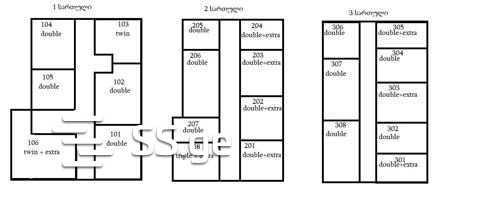 22 Room Hotel For Rent. Chugureti, 7 of 11