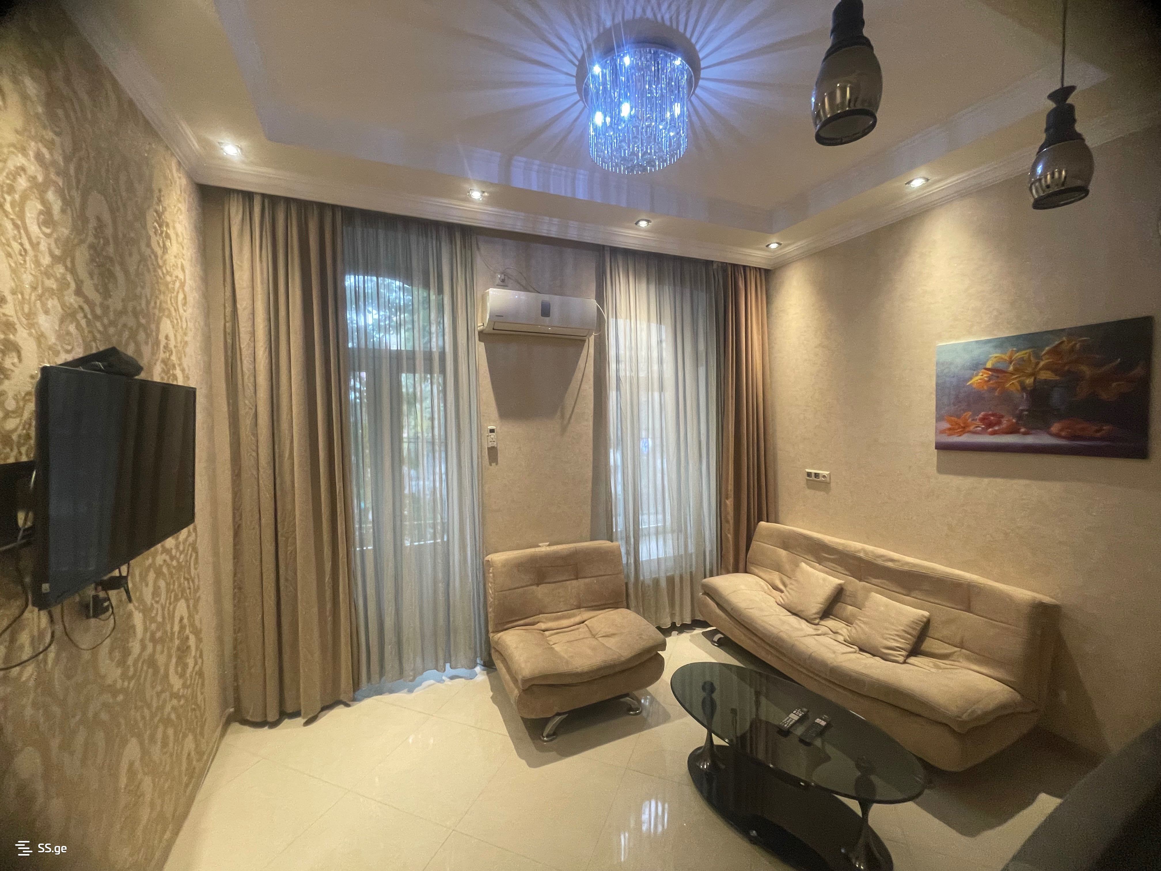 1 Room Flat Daily Rent. Sololaki view 5