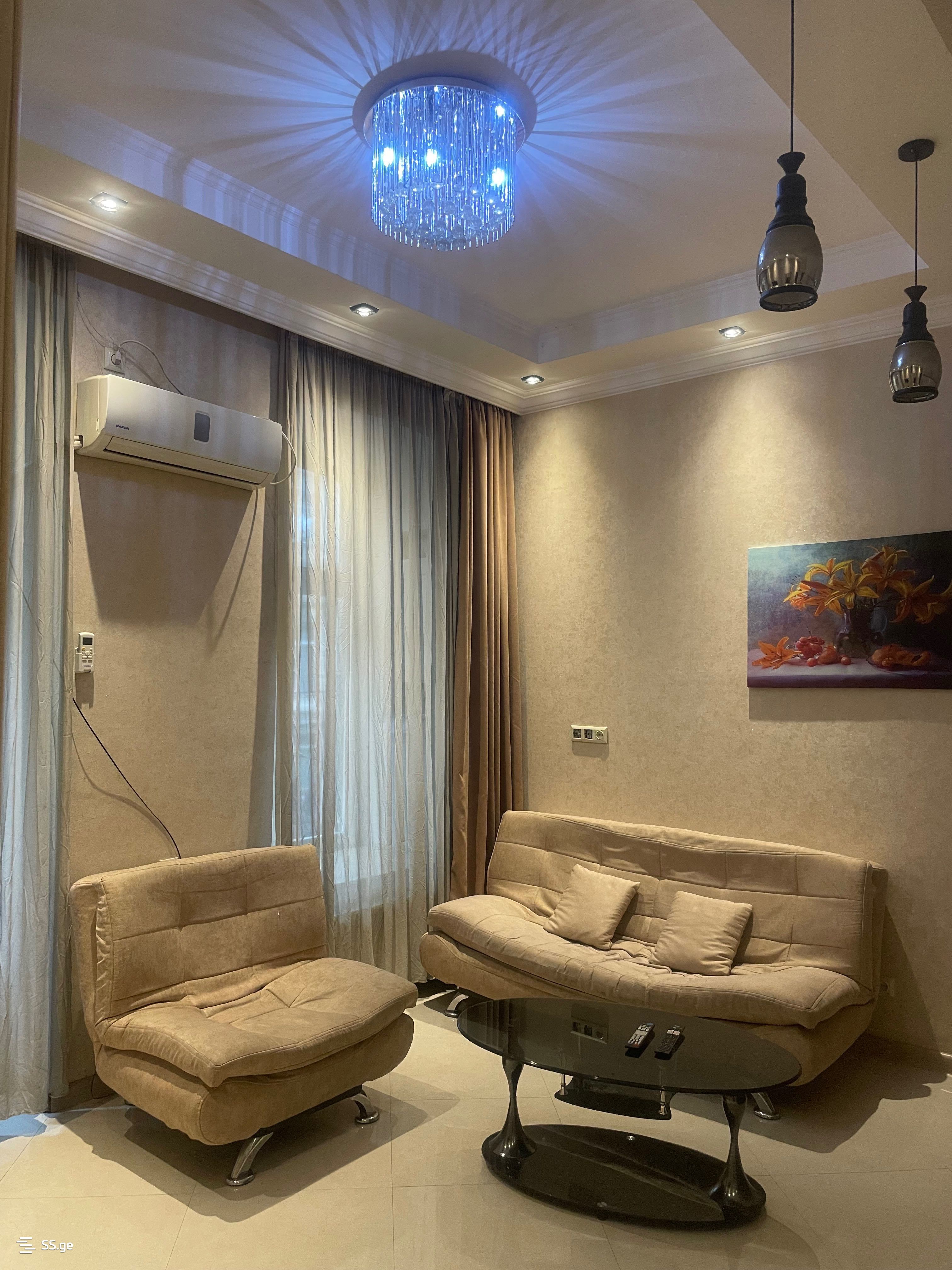 1 Room Flat Daily Rent. Sololaki view 3