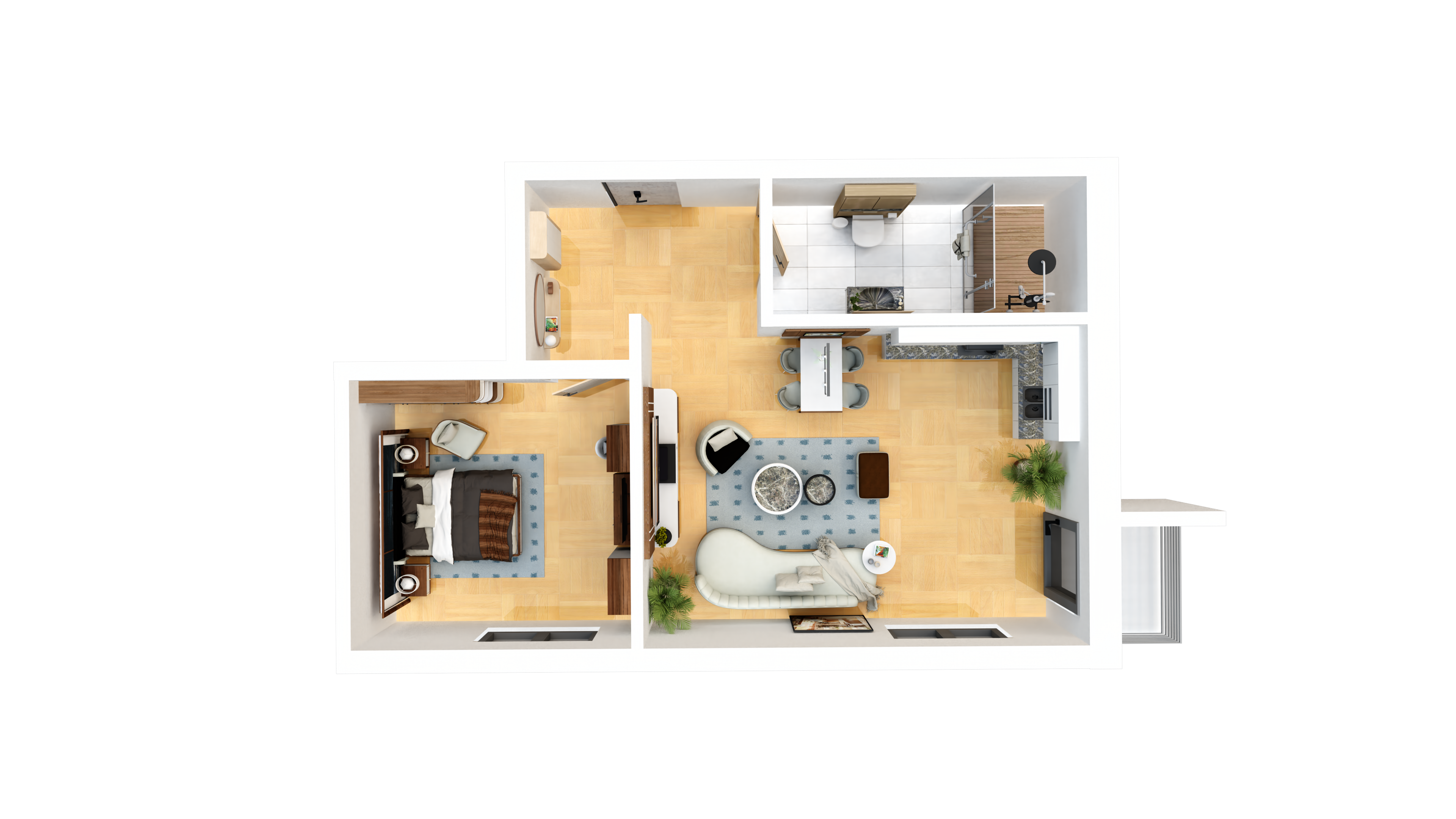 2 Room Flat For Sale, 1 of 1