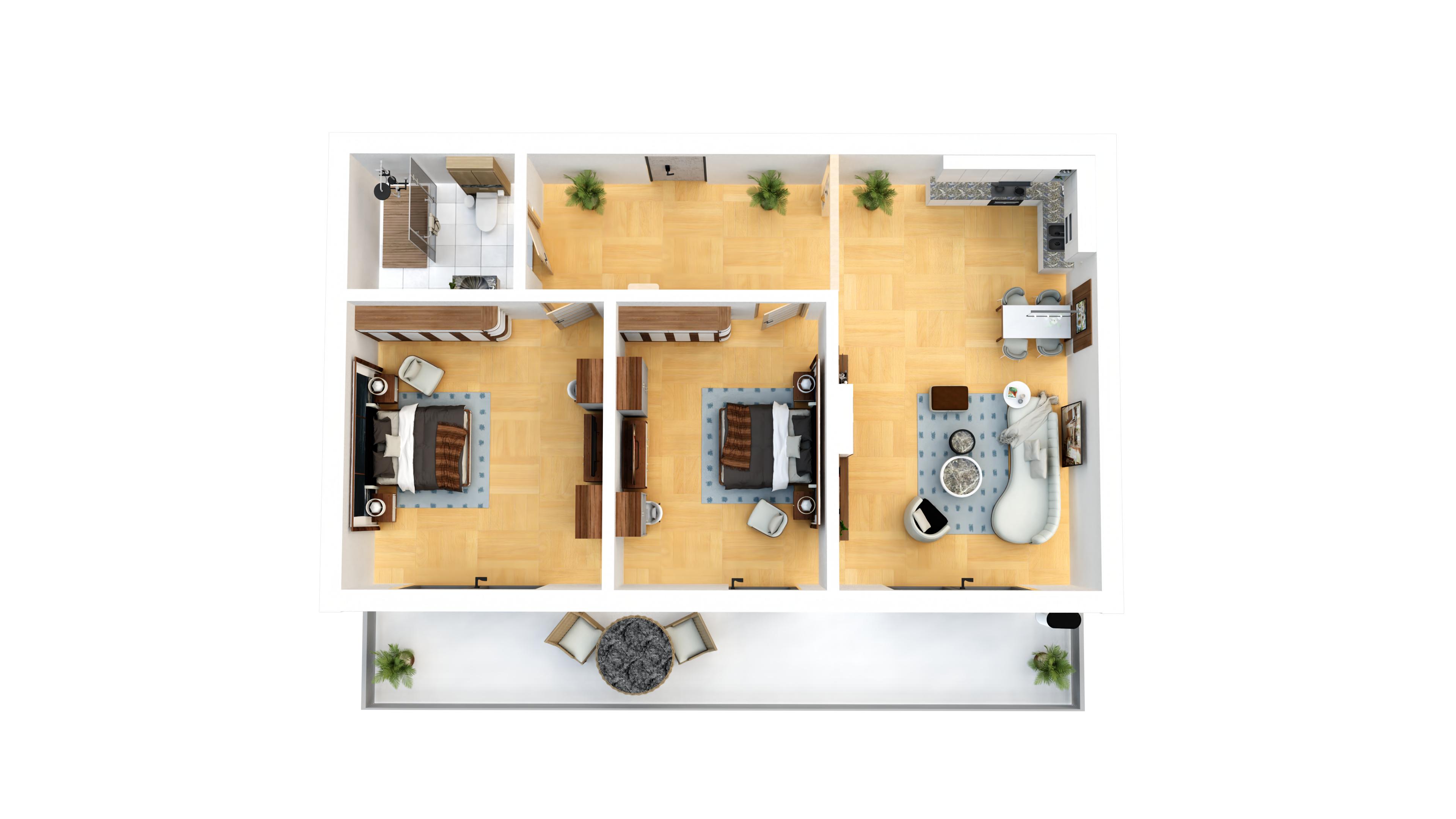3 Room Flat For Sale, 1 of 1