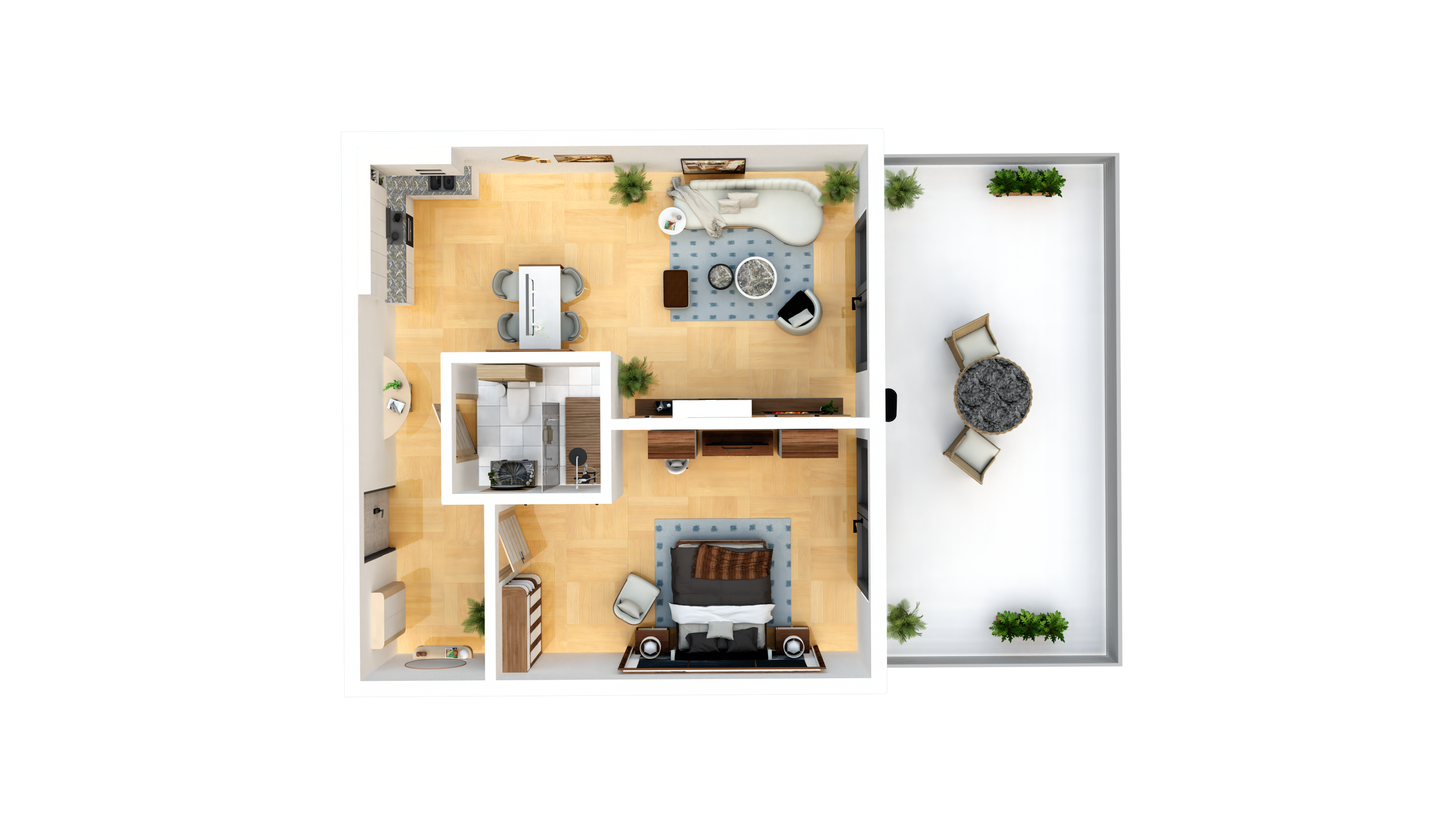 2 Room Flat For Sale, 1 of 1