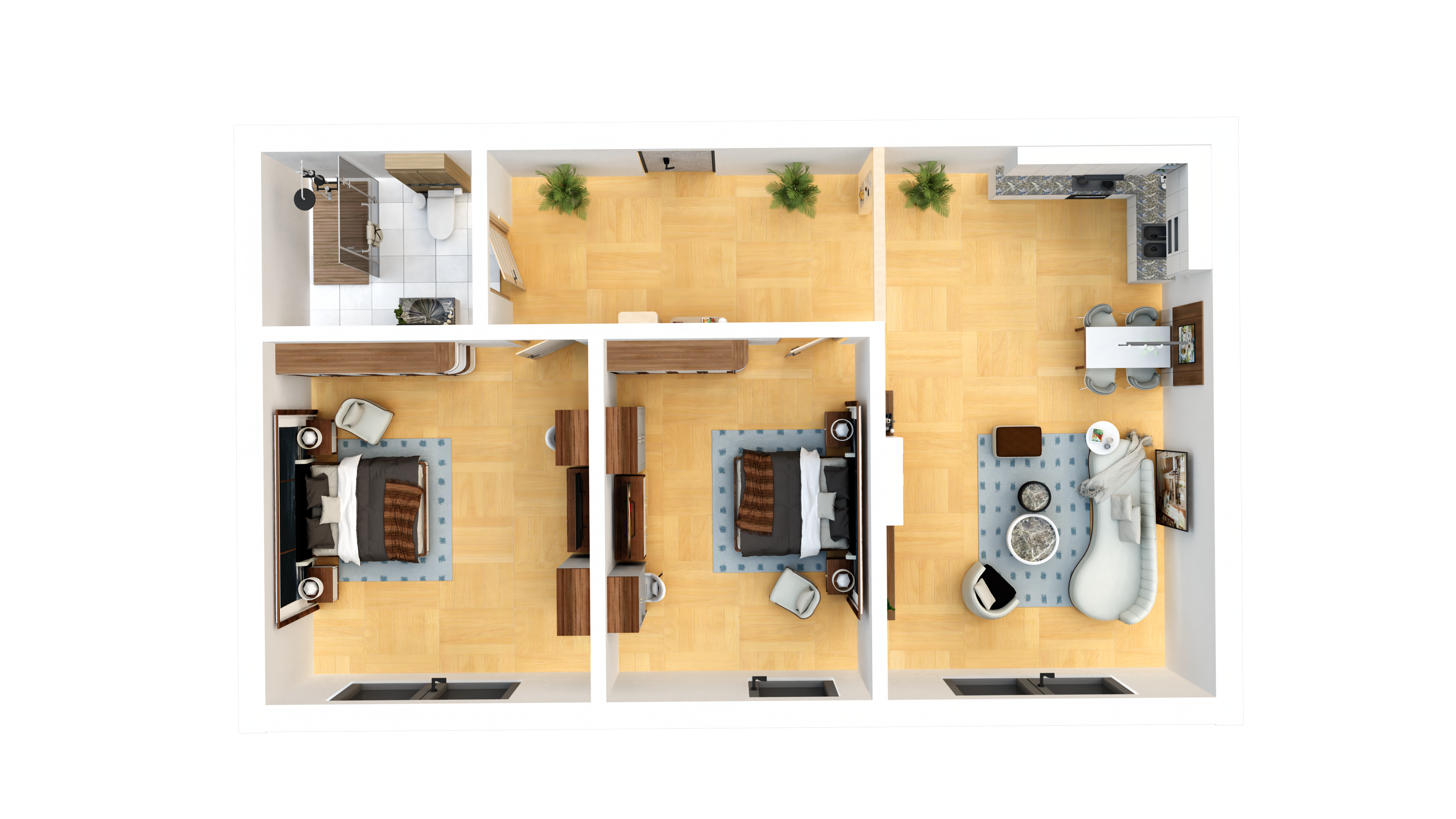 3 Room Flat For Sale, 1 of 1