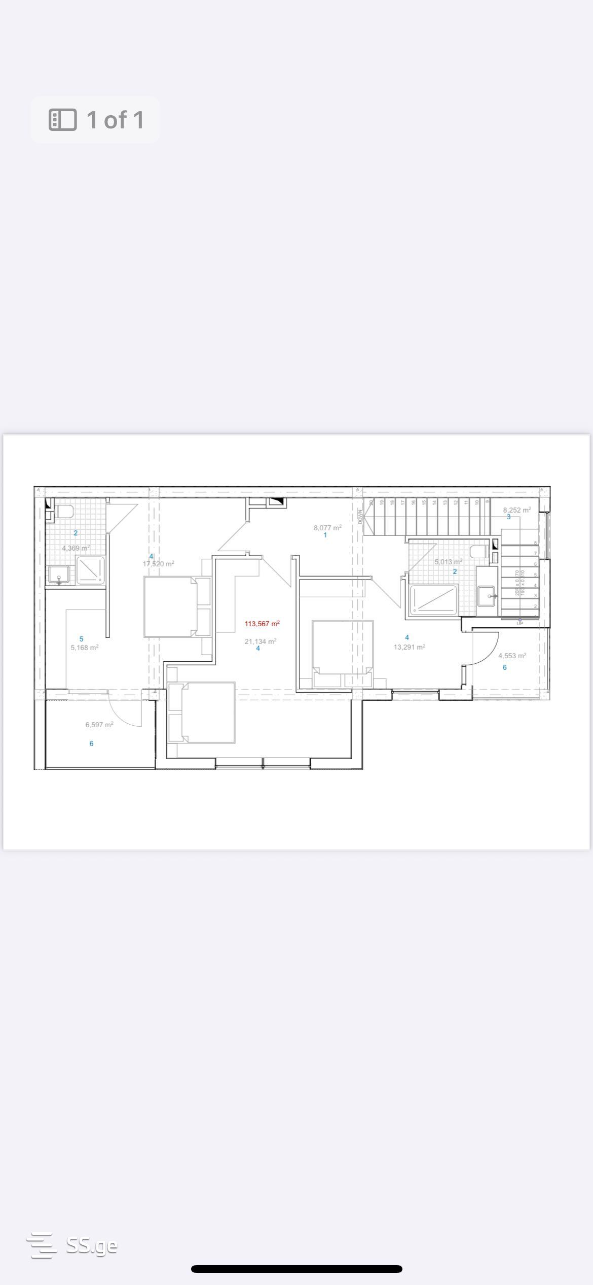 5 Room Private House For Sale view 2