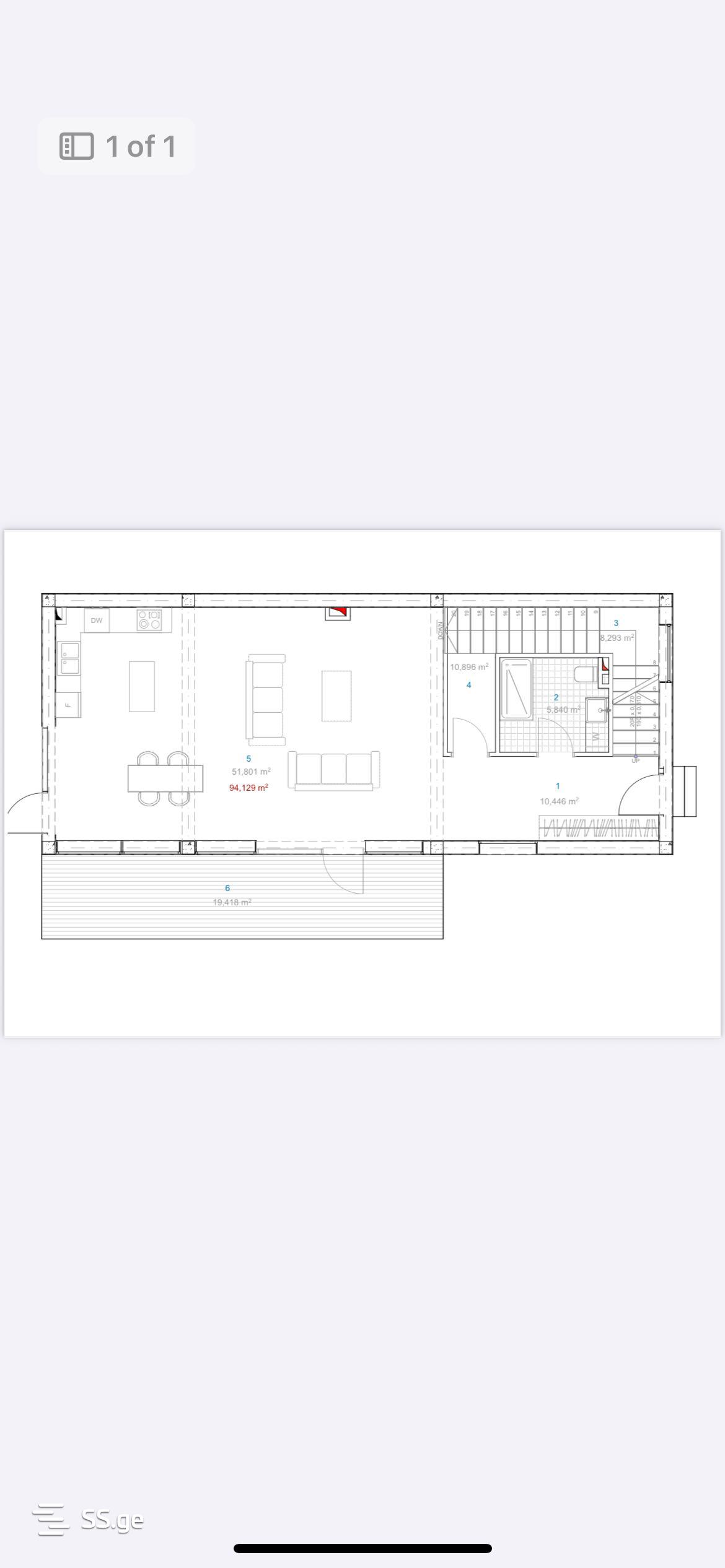5 Room Private House For Sale
