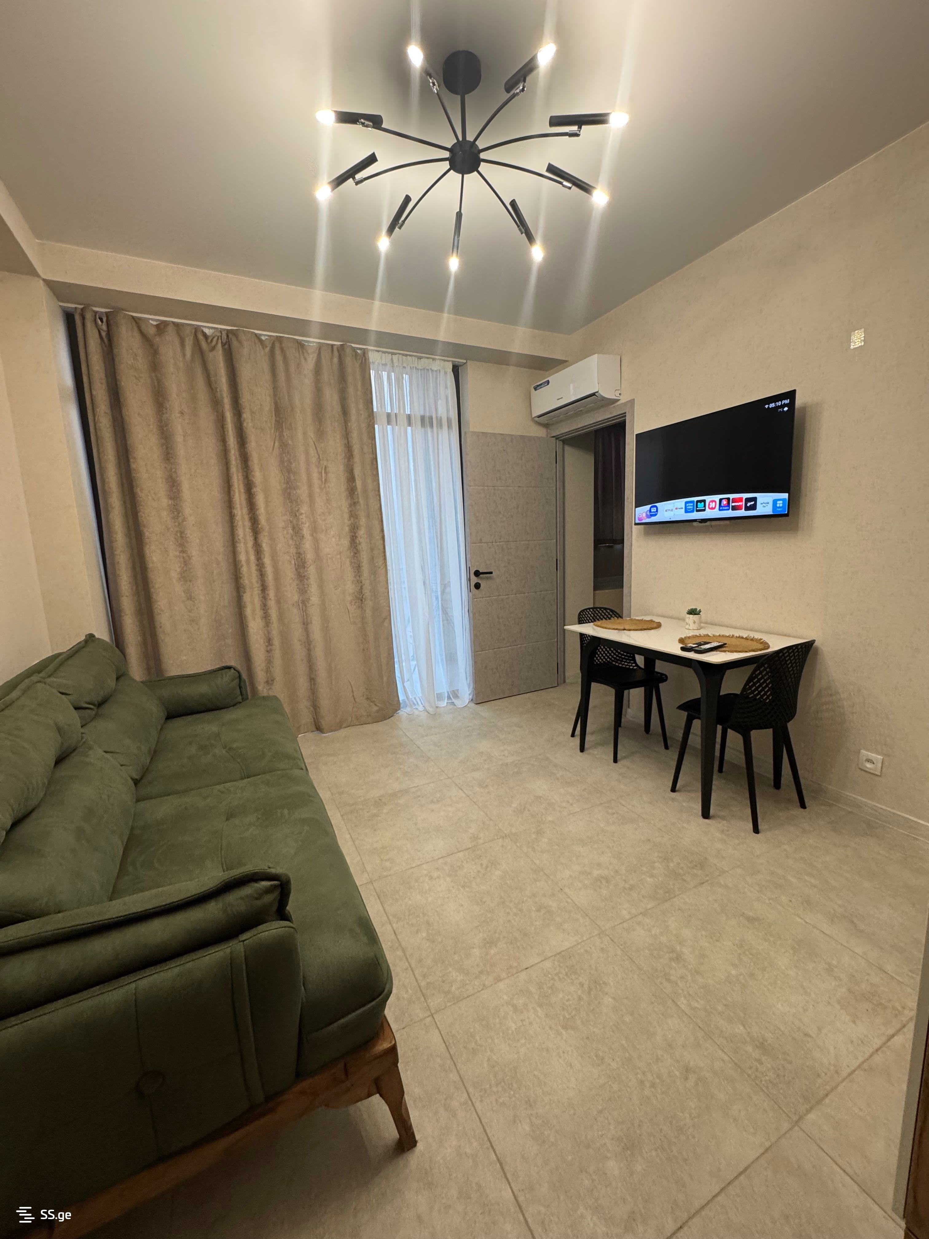 2 Room Flat Daily Rent. Rustavi view 1