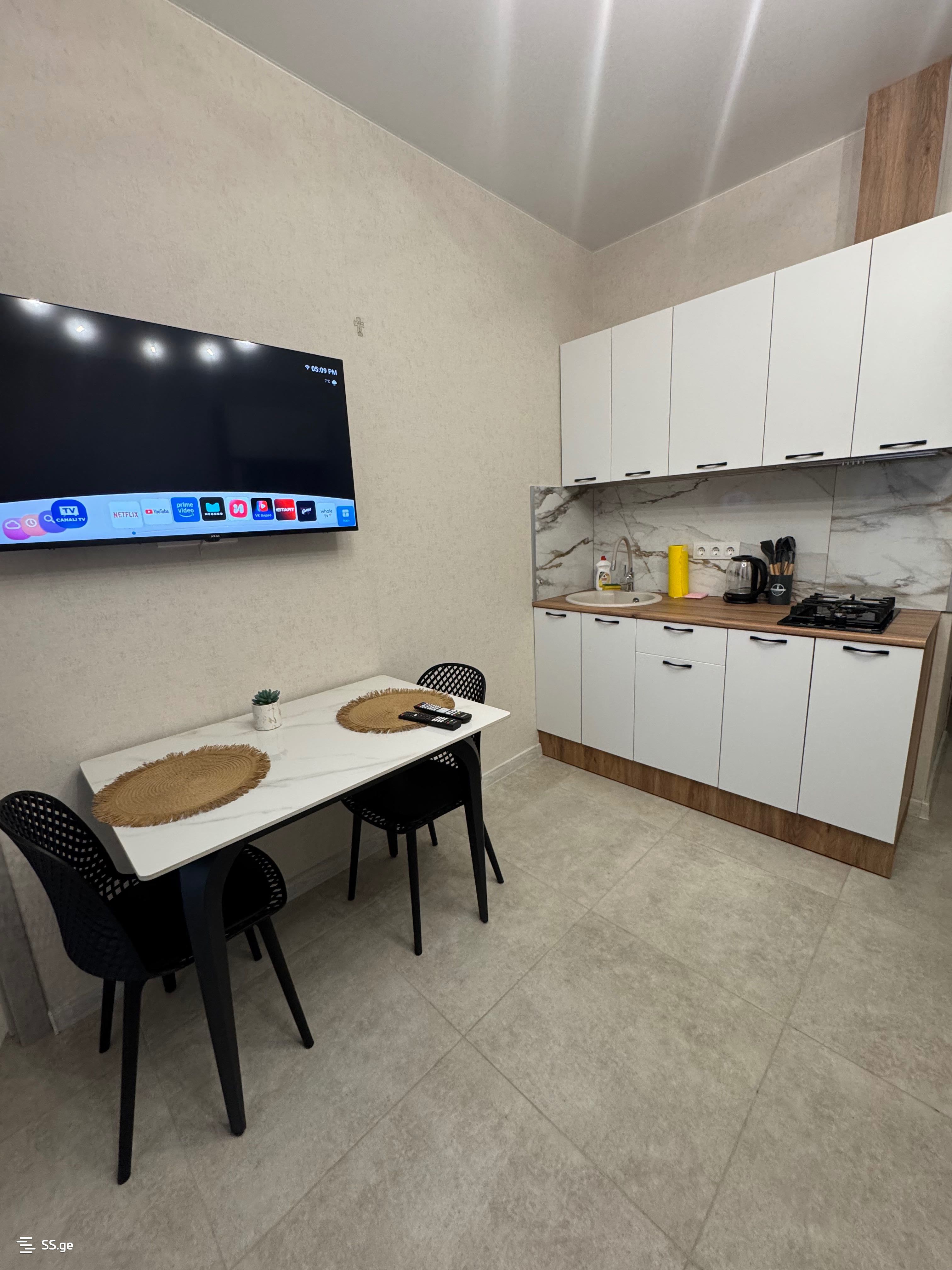 2 Room Flat Daily Rent. Rustavi view 4