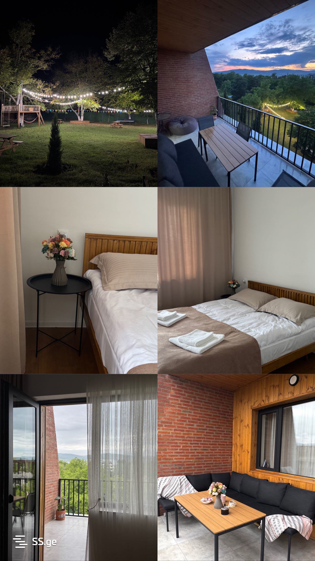 1 Room Flat Daily Rent. Bazaleti view 11