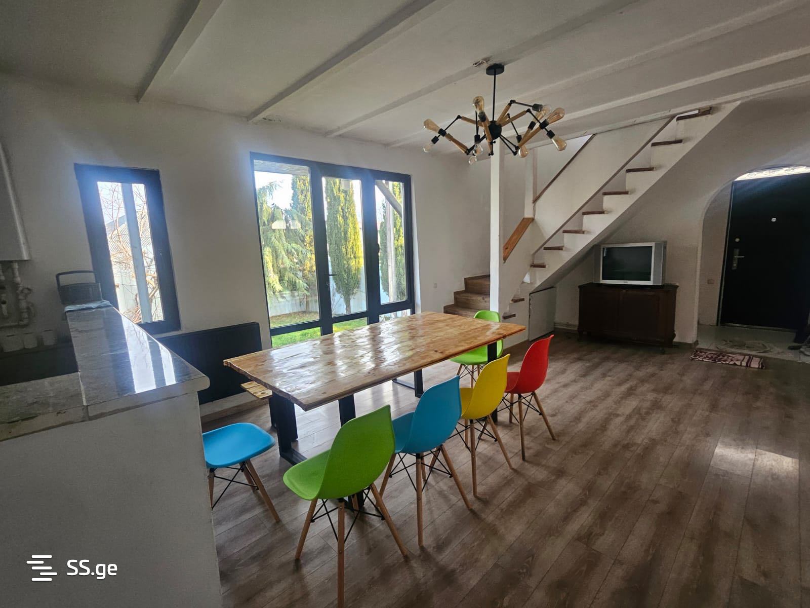 6 Room Summer Cottage For Rent. Tskneti, 1 of 12