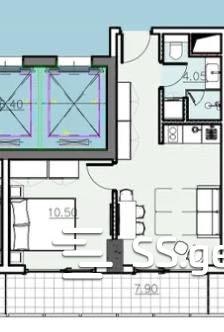 2 Room Flat For Sale view 3