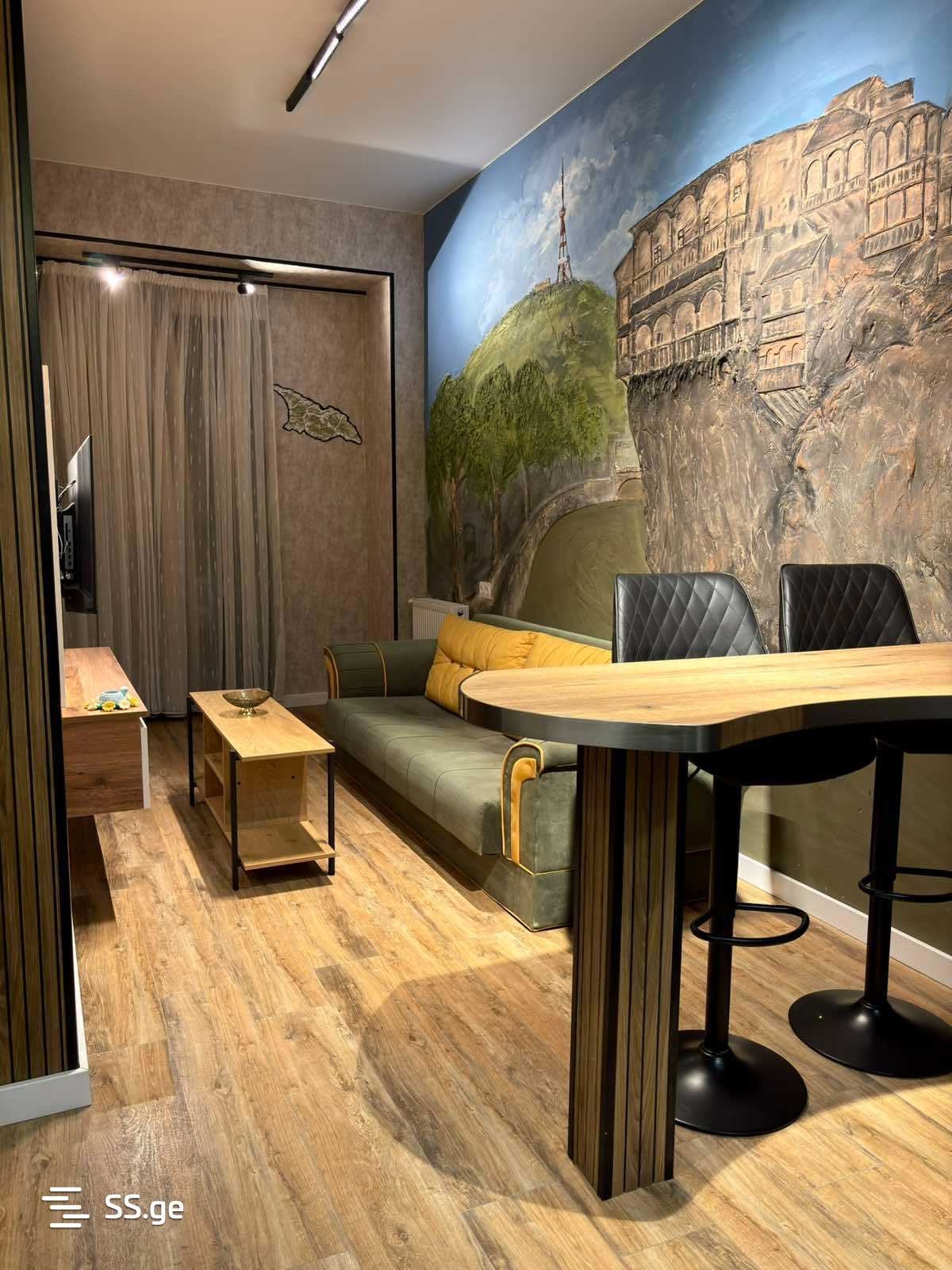 2 Room Flat Daily Rent. Varketili, 4 of 12