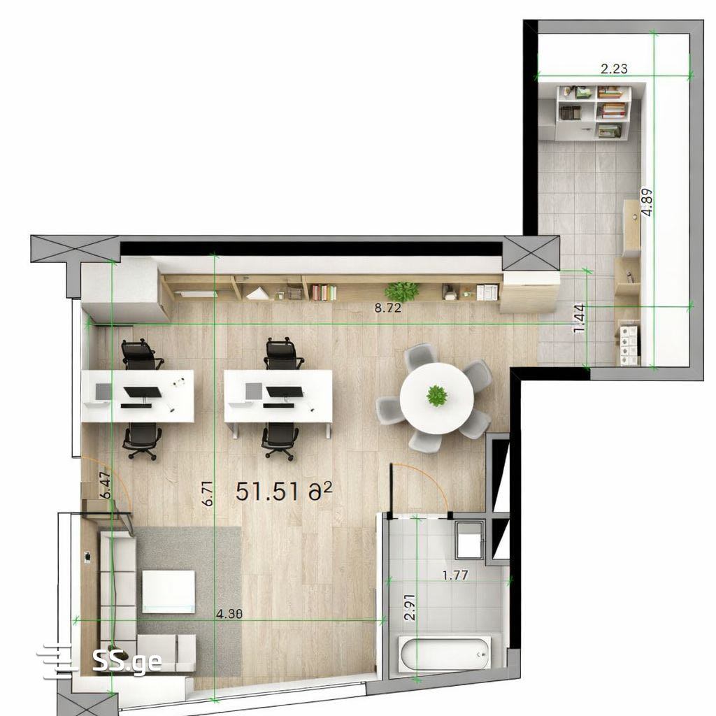 Commercial Space For Sale. Varketili, 1 of 4
