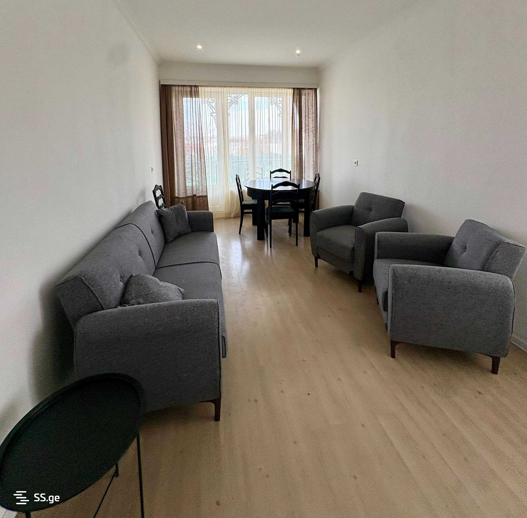 3 Room Flat For Rent. Telavi, 1 of 4