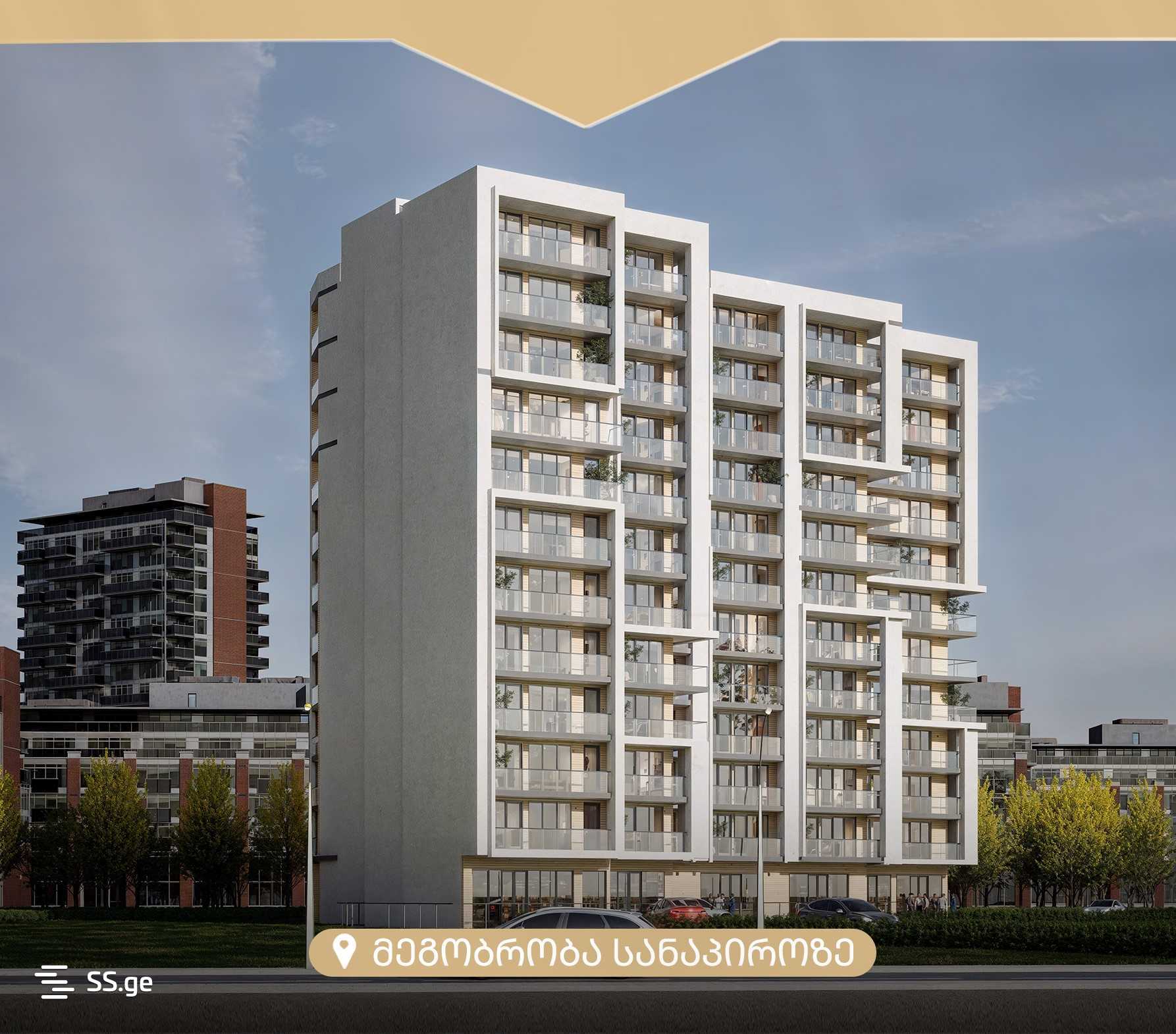 2 room Flat For Sale. Didube - Aanzicht 3