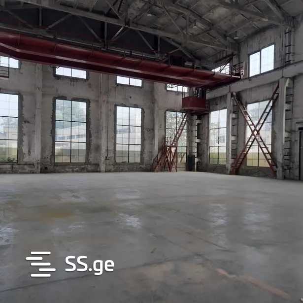 Store-Industrial Property For Rent. Tskneti view 1