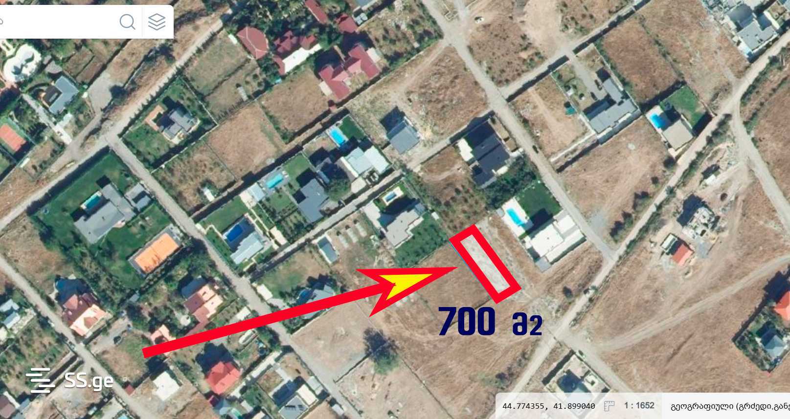Land For Sale. Saguramo, 4 of 4