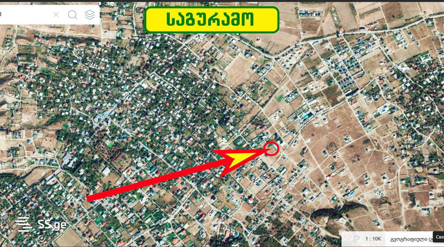 Land For Sale. Saguramo view 4