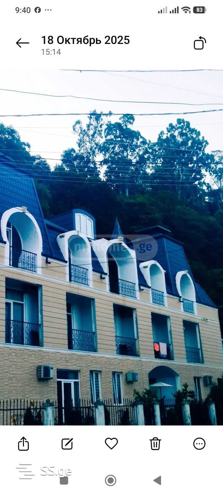 Hotel For Sale. Kvariati view 2
