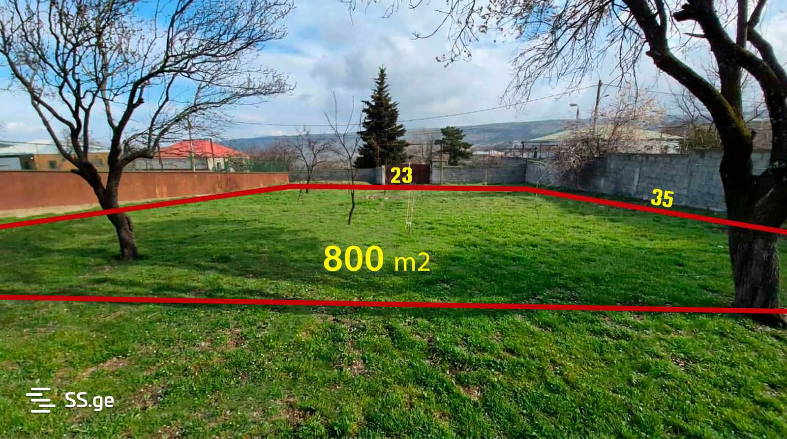 Land For Sale. Shindisi view 1