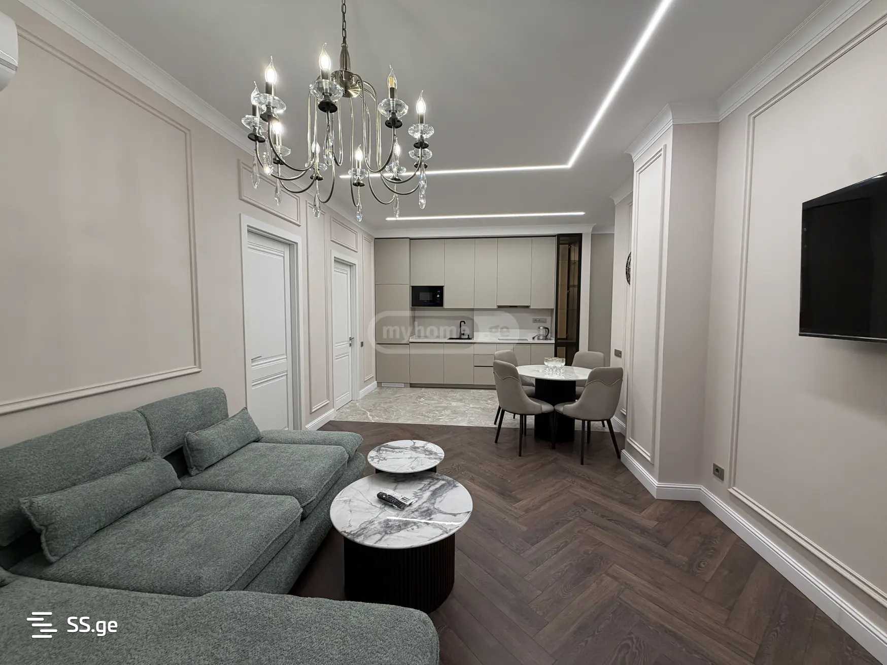 3 Room Flat For Rent. Krtsanisi view 6