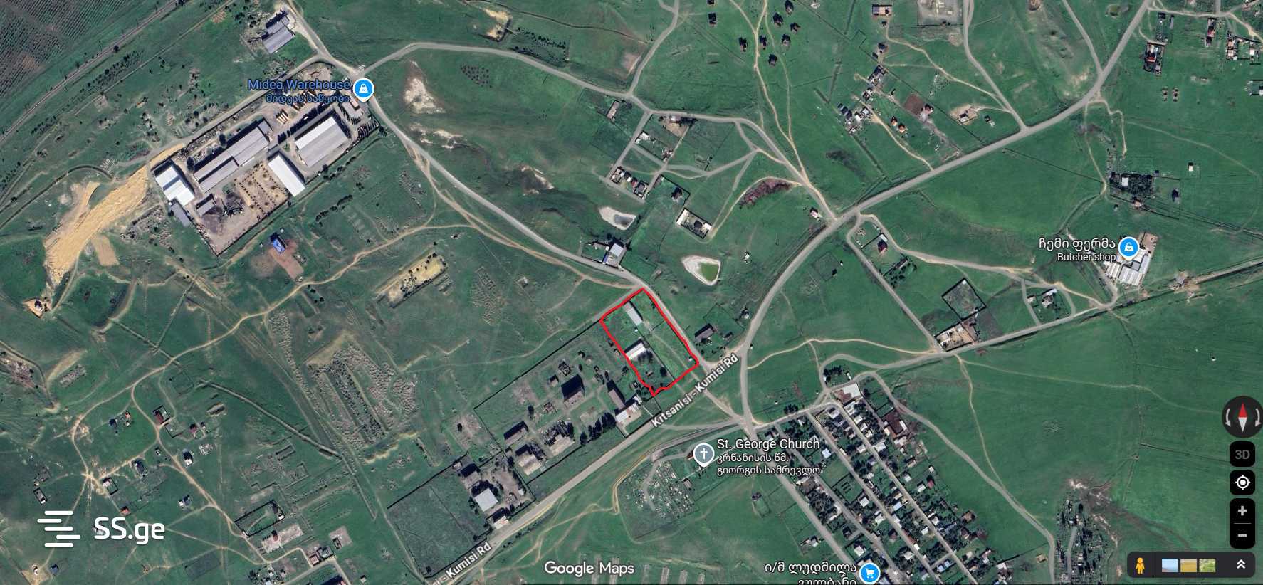 Land For Rent. Krtsanisi view 2