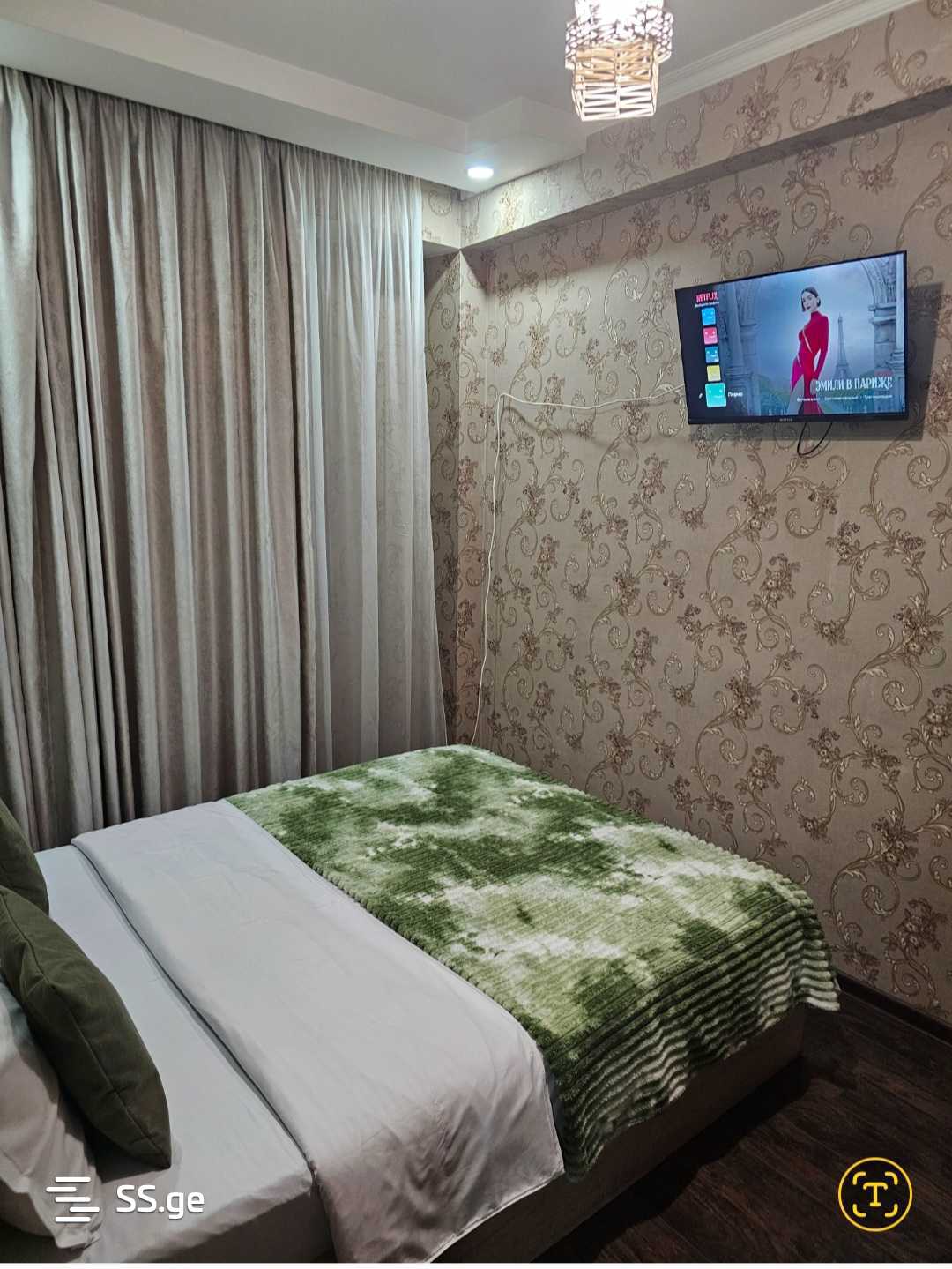 2 Room Flat Daily Rent. Varketili view 2