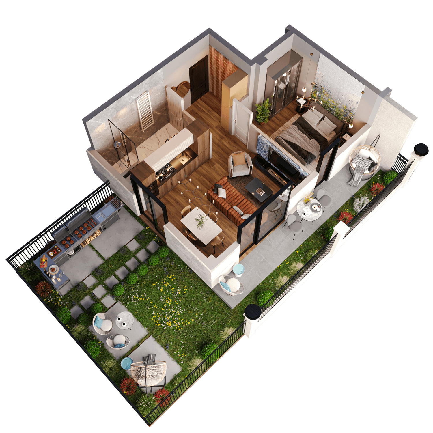 Продажа 2-комната Квартира view 2