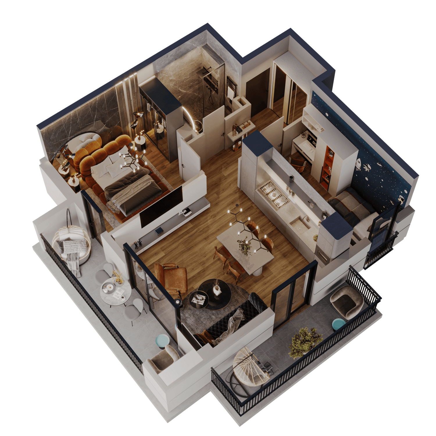 Продажа 3-комната Квартира view 1