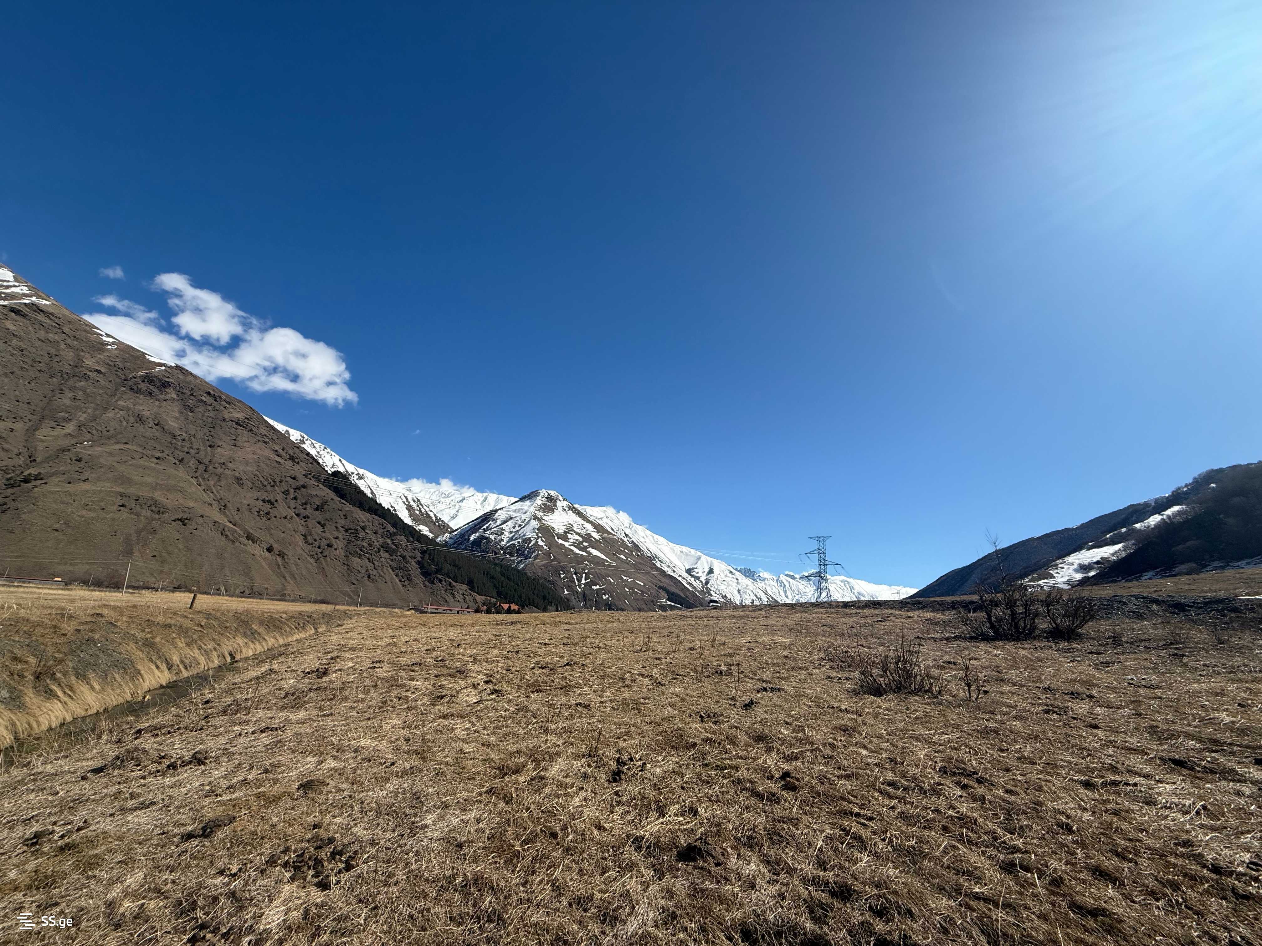 For Sale Sasoplo-Sameurneo Land Plot Qazbegshi view 8