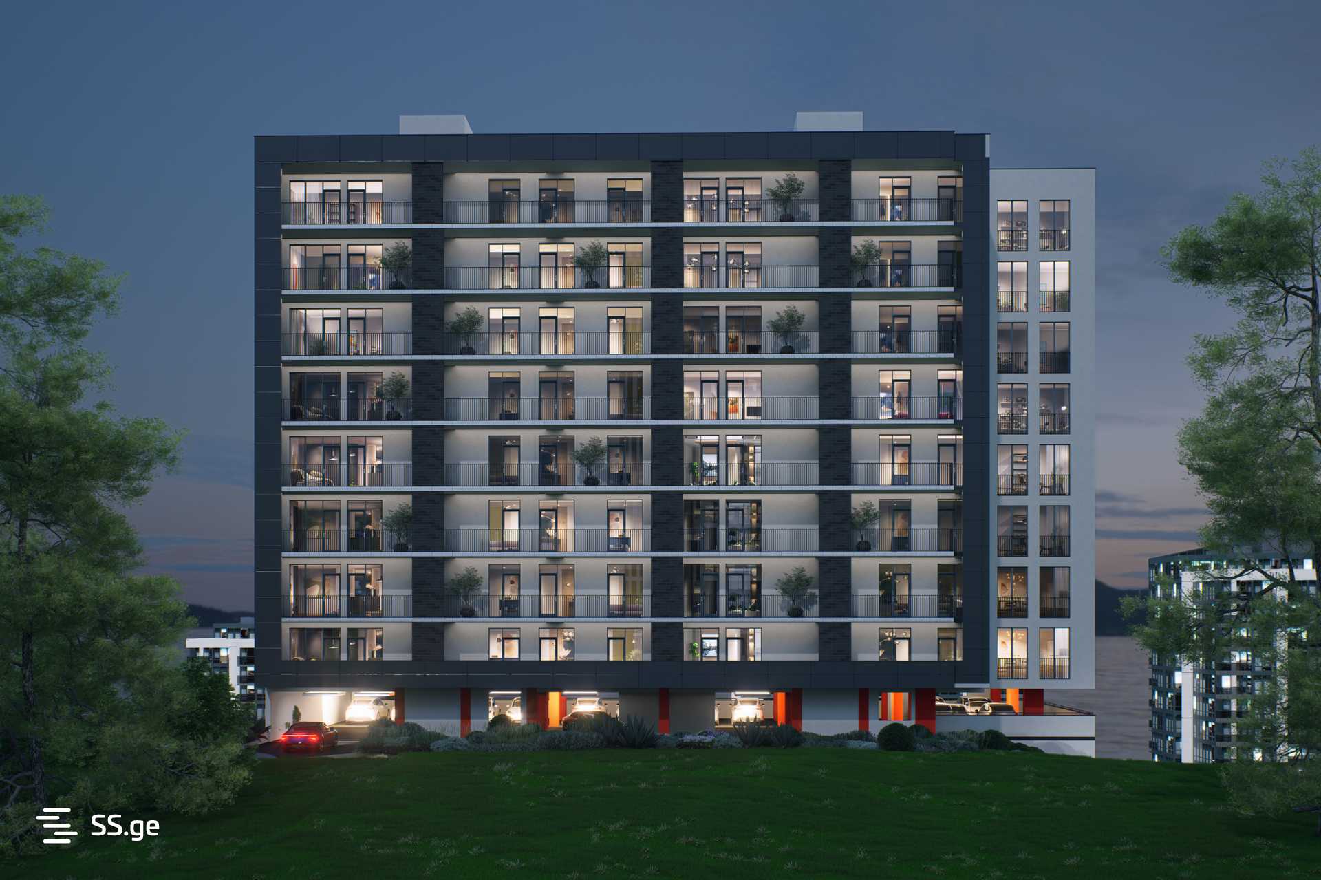 2 room Flat For Sale. Saburtalo - Mehr