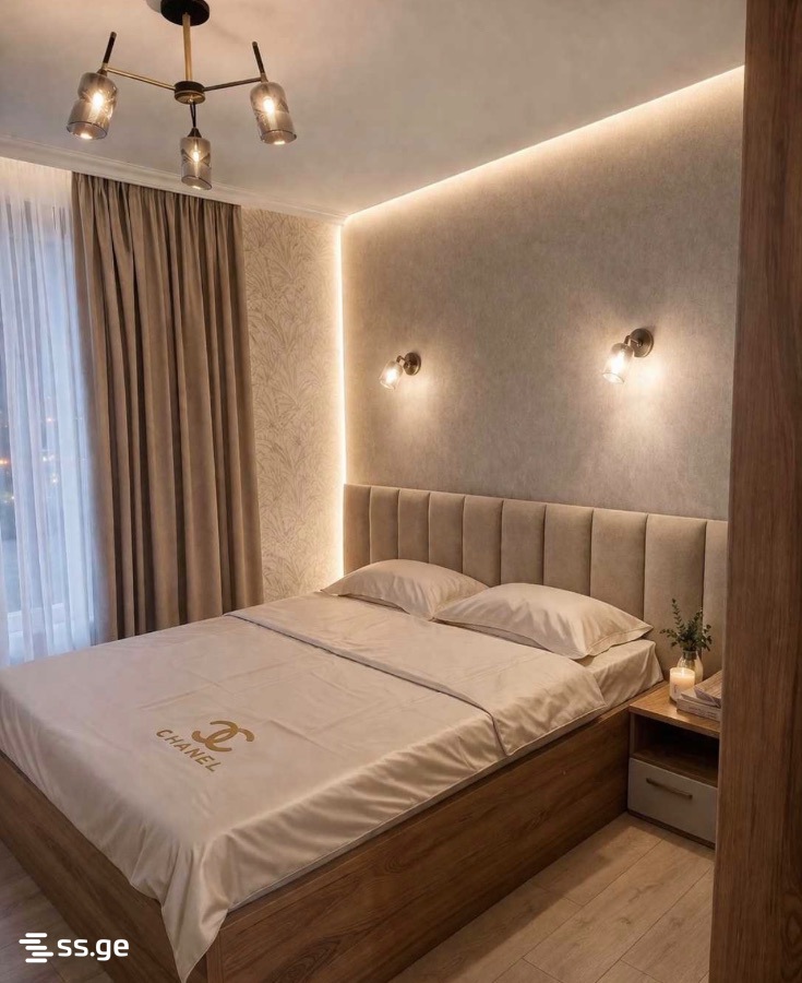 2 Room Flat Daily Rent. Kutaisi, 1 of 4