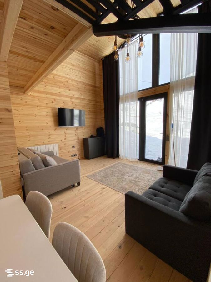 2 Room Summer Cottage Daily Rent. Gudauri view 13