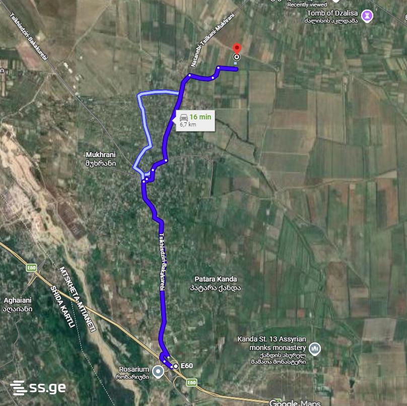 Land For Sale. Mukhrani view 9