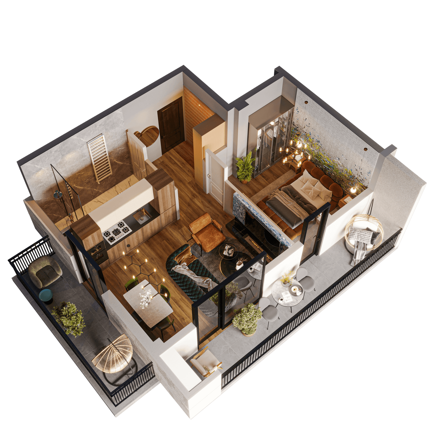 Продажа 2-комната Квартира view 1