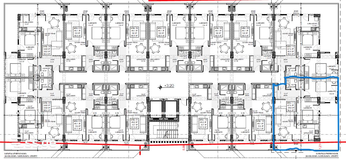 3 room Flat For Sale. Saburtalo – pohled 4