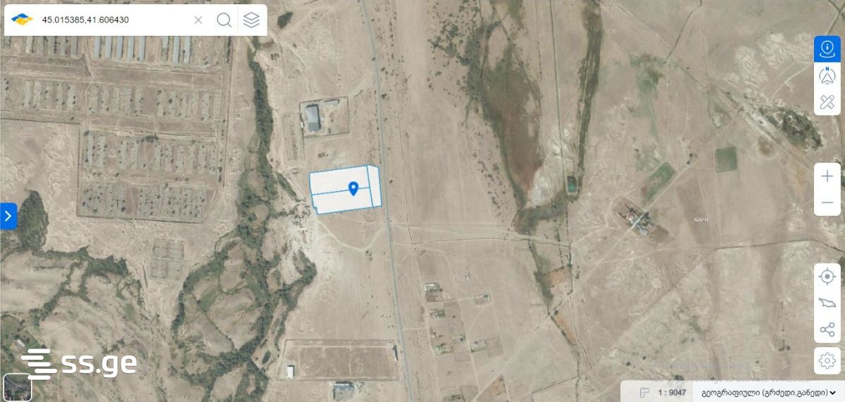 Land For Sale. Gamarjveba view 2