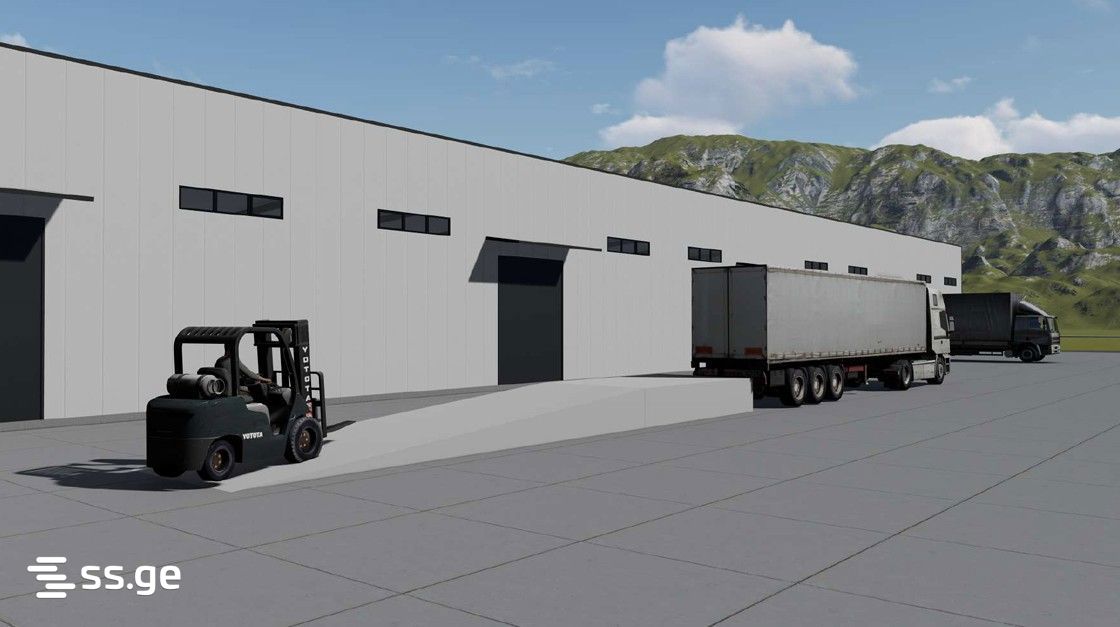 Store-Industrial Property For Rent. Tsilkani view 2