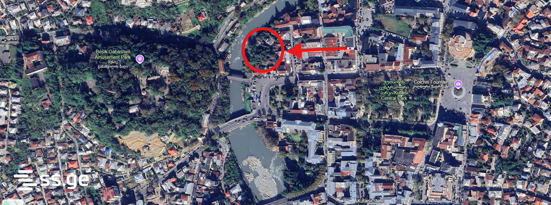 For Sale Ara Sasoplo-Sameurneo Land Plot Kutaisshi view 2