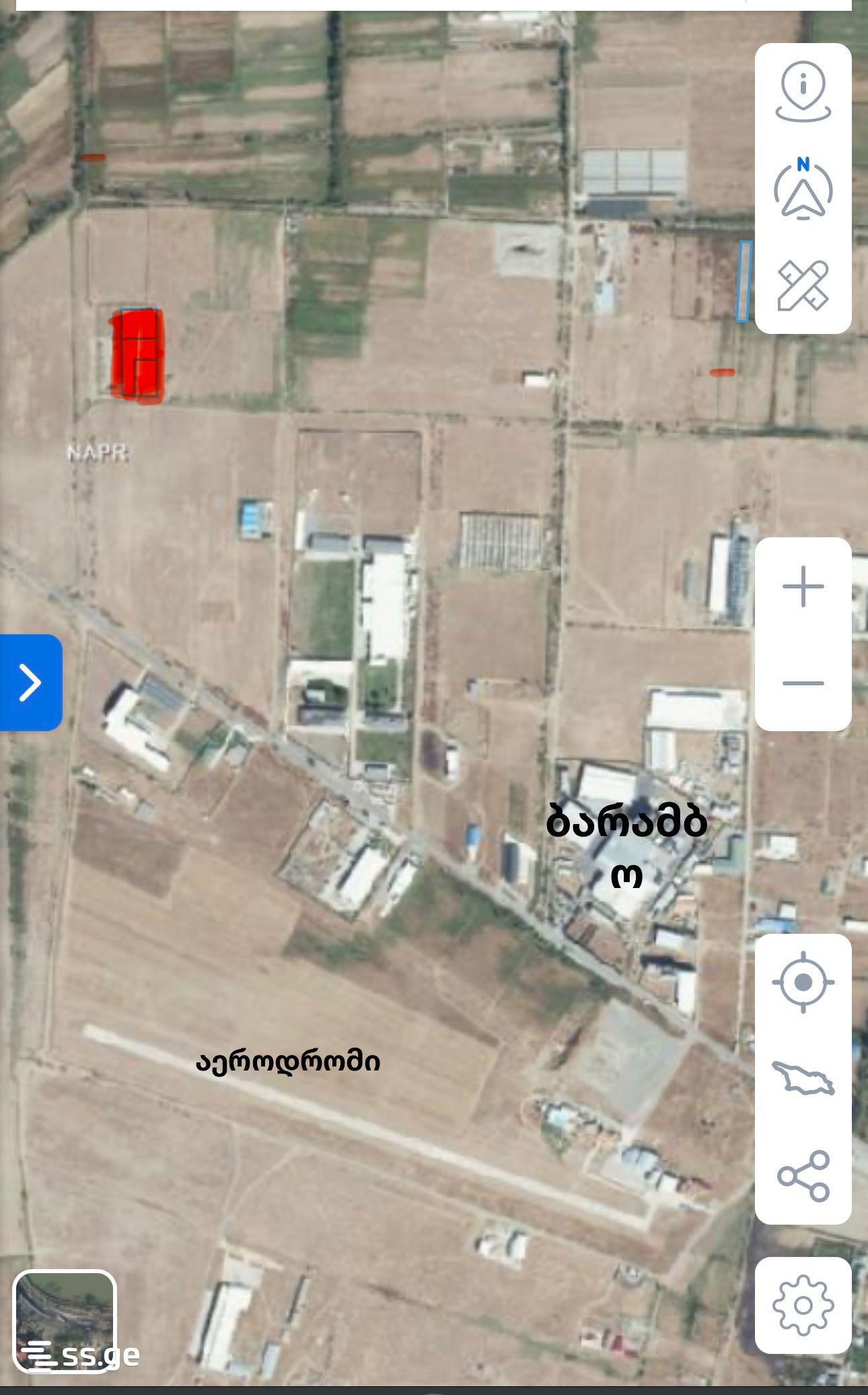 Land For Sale. Natakhtari view 1
