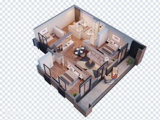 4 room Flat For Sale. Gldani - Widok 6