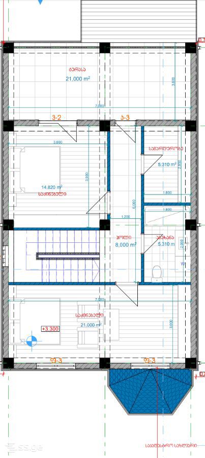 6 Room Private House For Sale view 2