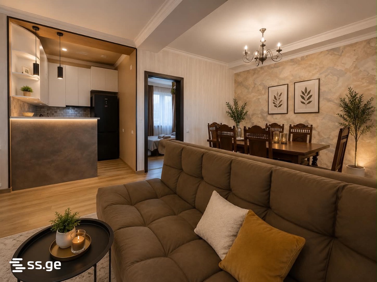 2 Room Flat Daily Rent. Kutaisi view 12