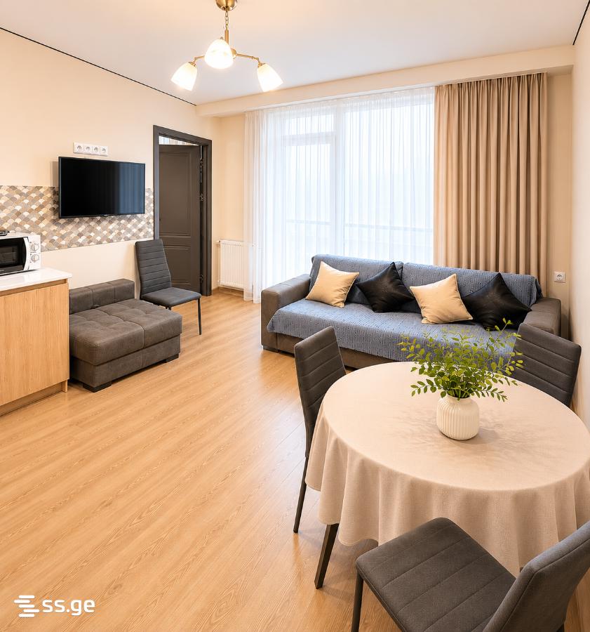 2 Room Flat Daily Rent. Gldani, 2 of 11