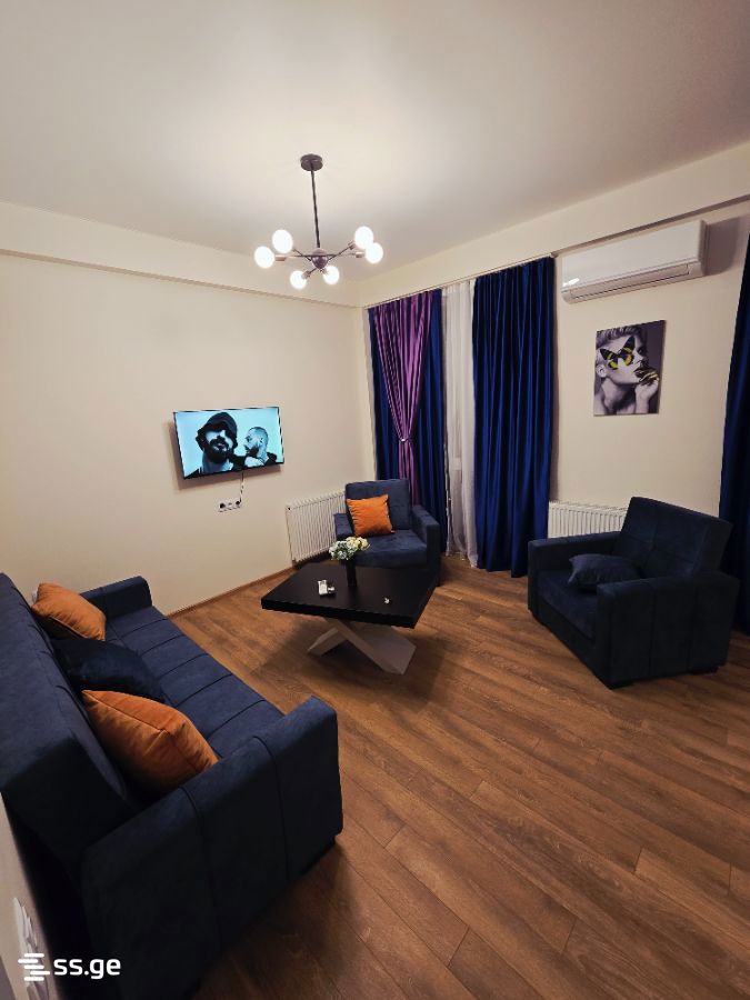 2 room Flat Daily rent. Mukhiani - Widok 4